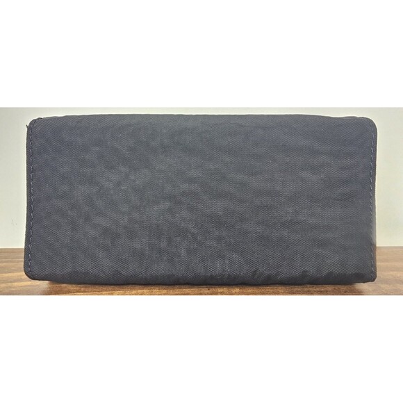 Kipling Teddi Wallet Black Organizer Snap Credit Card Trifold Continental 7.5x4" - Picture 2 of 16
